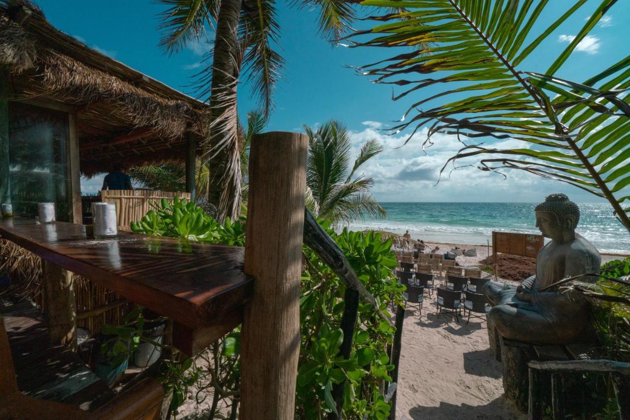 Cabanas La Eufemia Hotel Tulum Exterior foto