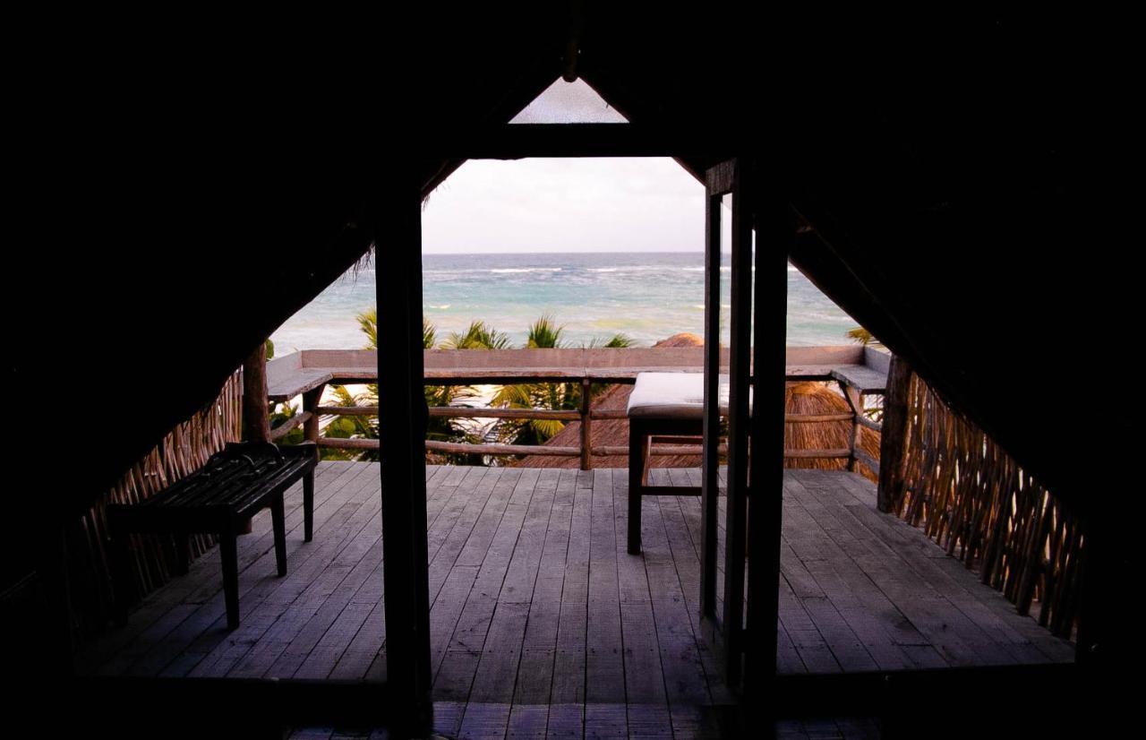 Cabanas La Eufemia Hotel Tulum Exterior foto